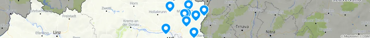 Map view for Pharmacies emergency services nearby Großkrut (Mistelbach, Niederösterreich)